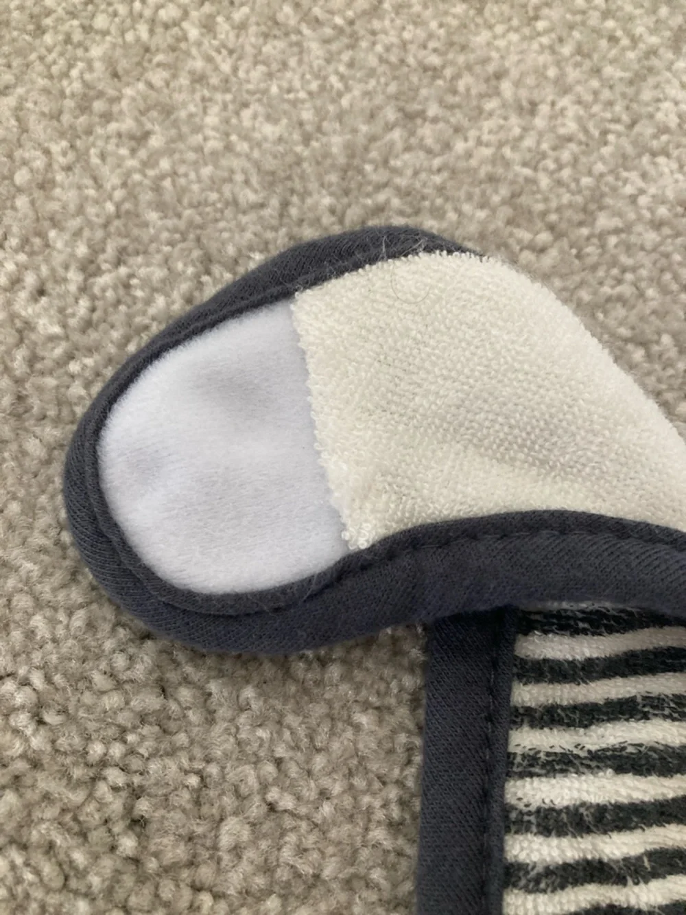 4/$10 - Gerber Gray & White Bib